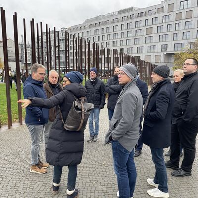 08.11.2024 - Besuch der Partnerlandkreise anlässlich 35 Jahre Mauerfall