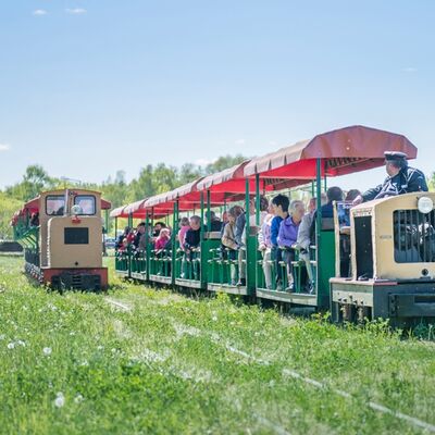 Ziegeleibahnrundfahrt - der Park im Überblick.