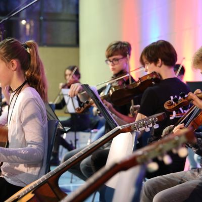 Liveauftritt der Kreismusikschule