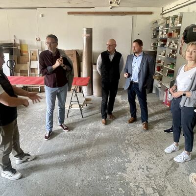 Landrat auf Tour (26.05.2023) - Märkischer Messebau Pauli GmbH & Co. KG Kremmen